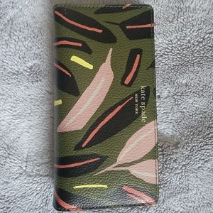 Kate Spade Eva Modern Feathers Wallet